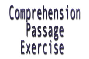 Comprehension-exercise